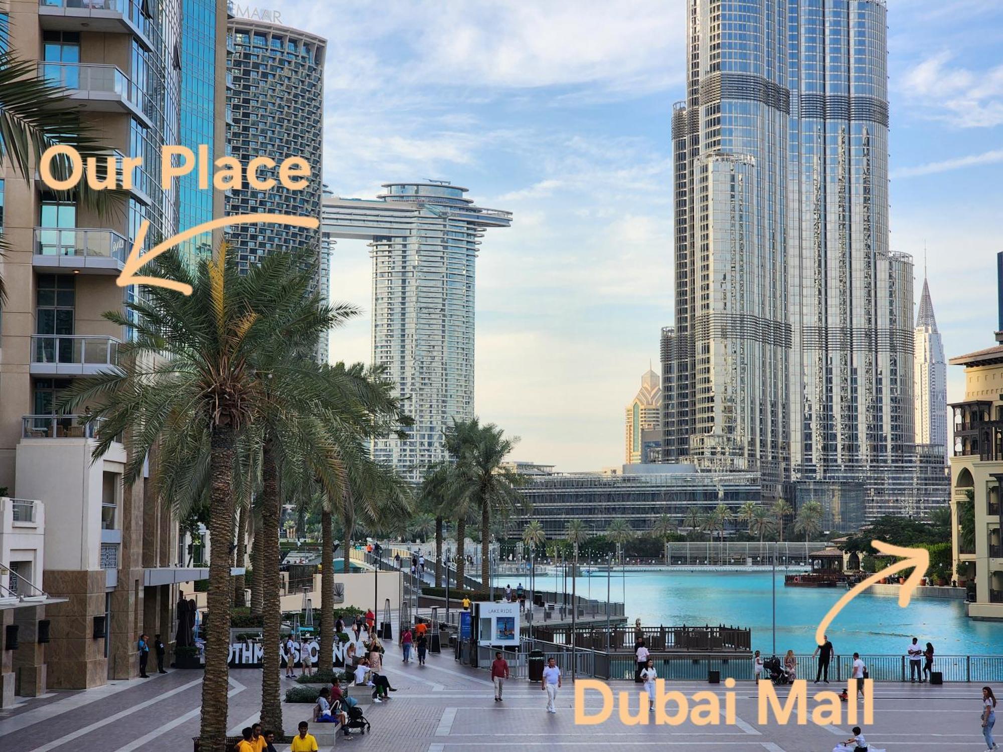 Downtown Oasis, Burj Khalifa Views, Luxury Amenities Apartment Dubai Luaran gambar